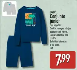 ALDI L&D Conjunto júnior oferta