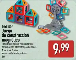 ALDI TOYLINO Juego de construcción magnético oferta