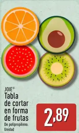 ALDI JOIE Tabla de cortar en forma de frutas oferta