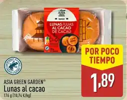 ALDI ASIA GREEN GARDEN Lunas al cacao oferta