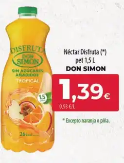 Spar Tenerife DON SIMON Néctar Disfruta oferta