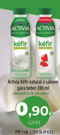 Spar Tenerife ACTIVIA Kéfir natural o sabores para beber oferta
