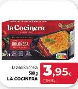Spar Tenerife LA COCINERA Lasaña Boloñesa oferta