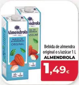 Spar Tenerife ALMENDROLA Bebida de almendra original o s/azúcar oferta