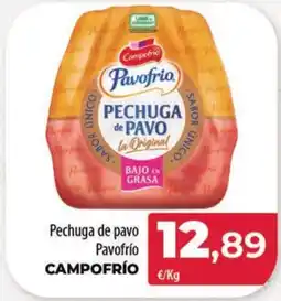 Spar Tenerife CAMPOFRÍO Pechuga de pavo Pavofrío oferta