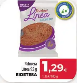 Spar Tenerife EIDETESA Palmera Línea oferta