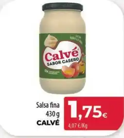 Spar Tenerife CALVÉ Salsa fina oferta
