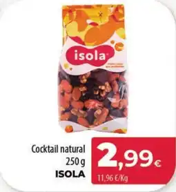 Spar Tenerife ISOLA Cocktail natural oferta