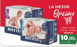 Spar Tenerife NERITOS Pañales T3/56 uds oferta