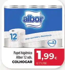 Spar Tenerife COLHOGAR Papel higiénico Albor oferta