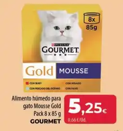Spar Tenerife GOURMET Alimento húmedo para gato Mousse Gold oferta
