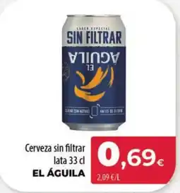 Spar Tenerife EL ÁGUILA Cerveza sin filtrar oferta