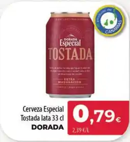 Spar Tenerife DORADA Cerveza Especial Tostada oferta