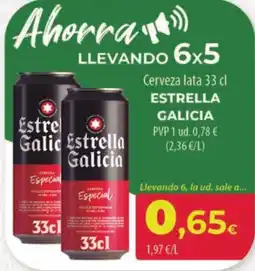 Spar Tenerife ESTRELLA GALICIA Cerveza oferta