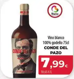 Spar Tenerife CONDE DEL PAZO Vino blanco 100% godello oferta
