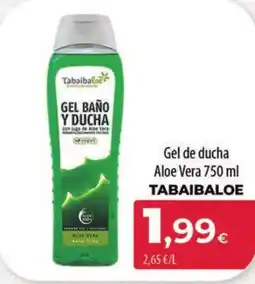Spar Tenerife TABAIBALOE Gel de ducha Aloe Vera oferta