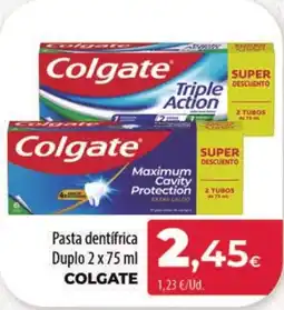 Spar Tenerife COLGATE Pasta dentifrica Duplo oferta