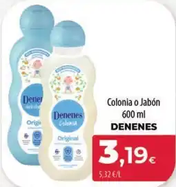 Spar Tenerife DENENES Colonia o Jabón oferta