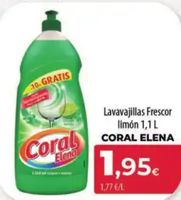 Spar Tenerife CORAL ELENA Lavavajillas Frescor limón oferta