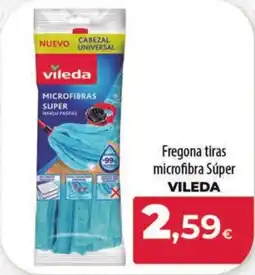 Spar Tenerife VILEDA Fregona tiras microfibra Súper oferta
