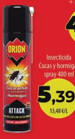 Spar Tenerife ORION Insecticida Cucas y hormigas spray oferta