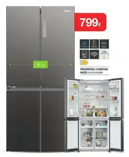 Milar HAIER Frigorífico 4 puertas hcr3818enmd oferta