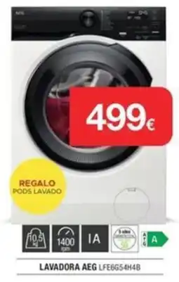 Milar AEG Lavadora lfe6g54h4b oferta