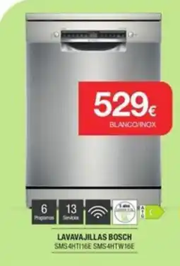 Milar BOSCH Lavavajillas sms4ht116e sms4htw16e oferta