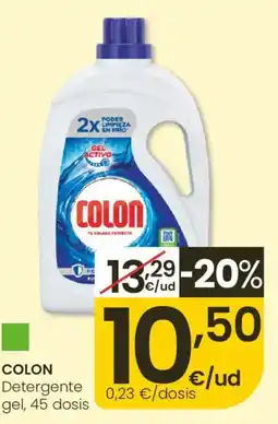 Eroski COLON Detergente gel oferta