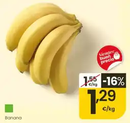 Eroski Banana oferta
