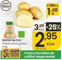 Eroski EROSKI NATUR Patata para guisar oferta