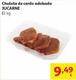 Alcampo JUCARNE Chuleta de cerdo adobada oferta