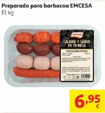 EMCESA Preparado para barbacoa