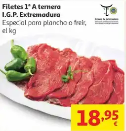 Alcampo Filetes 1ª A ternera I.G.P. Extremadura oferta