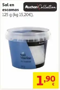 Alcampo Sal en escamas oferta
