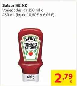 Alcampo HEINZ Salsas oferta