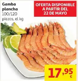 Alcampo Gamba plancha oferta