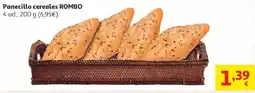 Alcampo ROMBO Panecillo cereales oferta