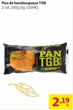 Alcampo TGB Pan de hamburguesa oferta