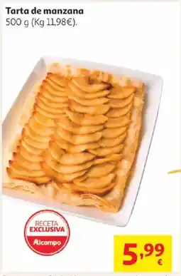 Alcampo Tarta de manzana oferta