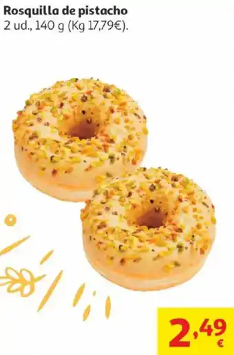 Alcampo Rosquilla de pistacho oferta