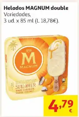 Alcampo MAGNUM Helados double oferta