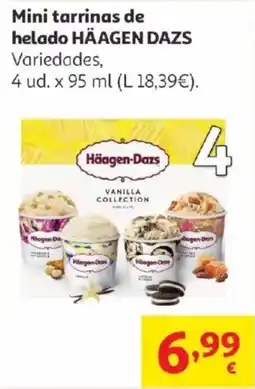 Alcampo HÄAGEN DAZS Mini tarrinas de helado oferta