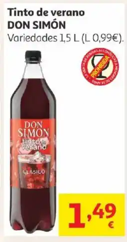 Alcampo DON SIMÓN Tinto de verano oferta