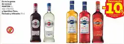 Alcampo MARTINI En en la gama de vermut rojo o blanco y Aperitivo Fiero, Floreale y Vibrante oferta