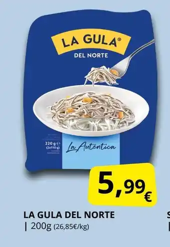 Supermercados MAS LA GULA DEL NORTE oferta
