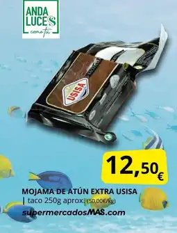 Supermercados MAS USISA Mojama de atún extra oferta