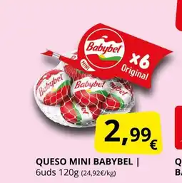 Supermercados MAS MINI BABYBEL Queso oferta