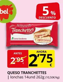 Supermercados MAS TRANCHETTES Queso oferta