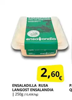 Supermercados MAS ENSALANDIA Ensaladilla rusa langost oferta